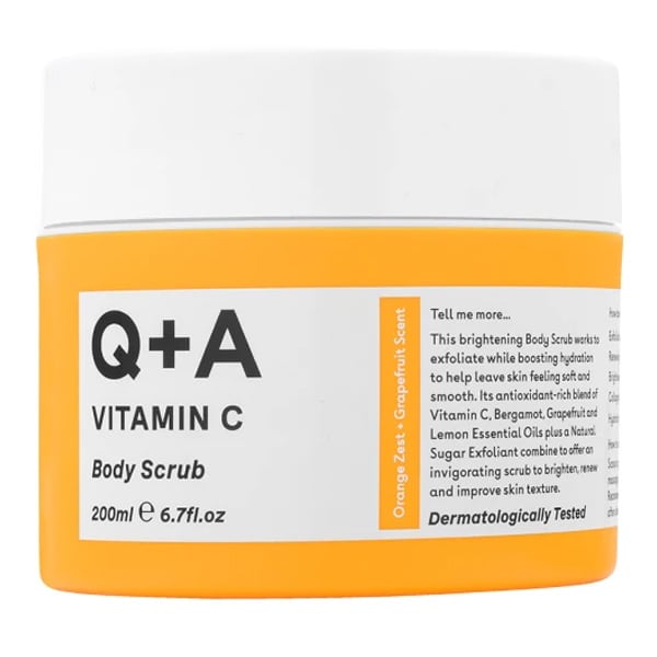 Q+A Vitamin C Body Scrub - 200ml
