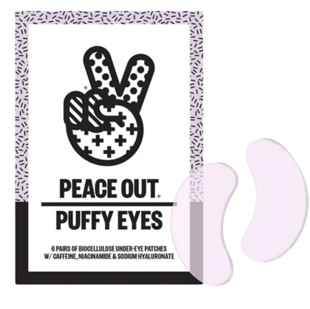 Peace Out Under-Eye Patches - 6 pcs