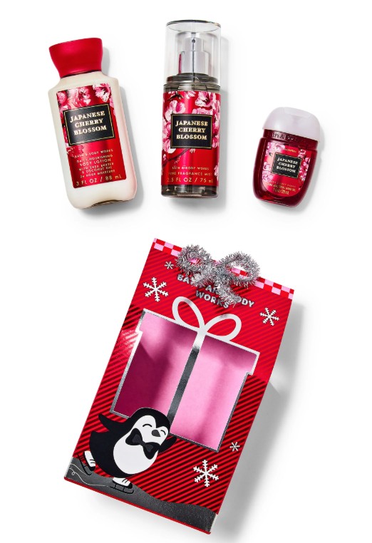 Bath & body works mini gift set