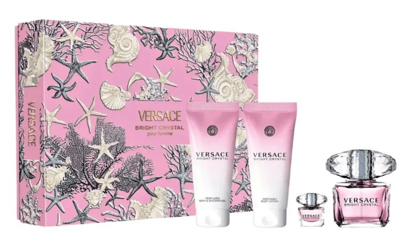 versace bright crystal set pour femme