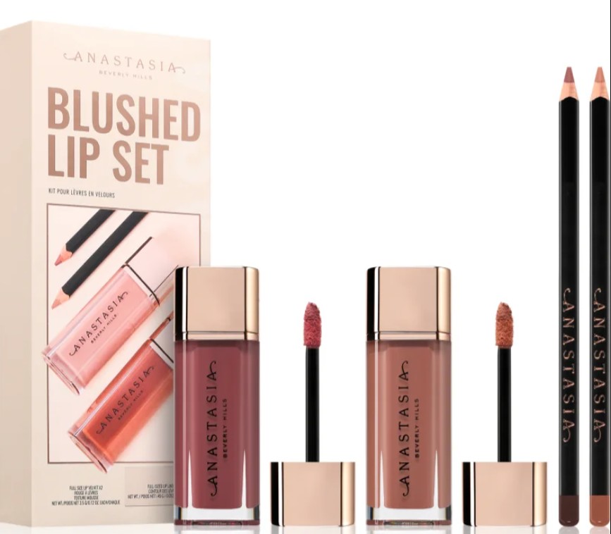Anastasia Blushed Lip Set