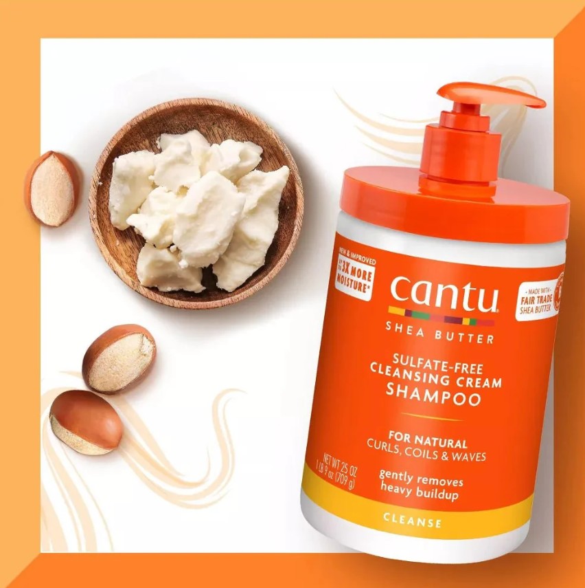 Cantu Shea Butter Natural Hair Cleansing Cream Shampoo