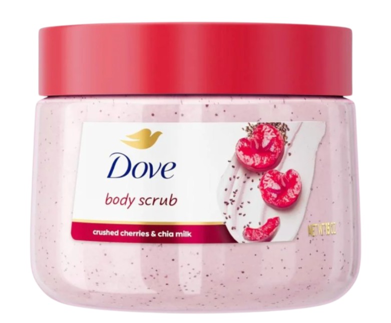Dove Body Scrub Cherry & Shea Butter 425g