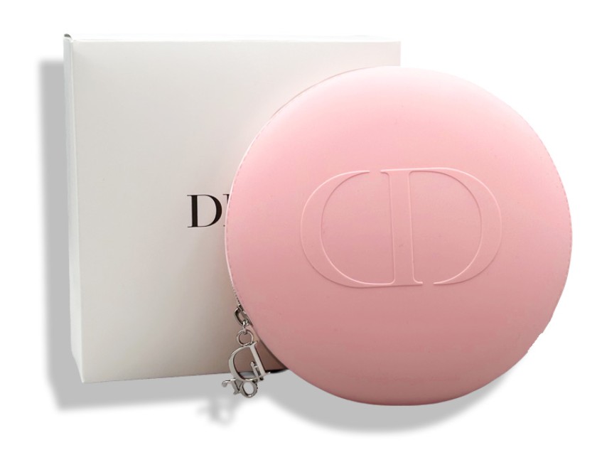 Dior Vip Gift Baby Pink Silicone Pouch