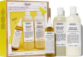 Kiehl's 3-Pc FULL Size Hair Trio with Amino Acid Gift Set