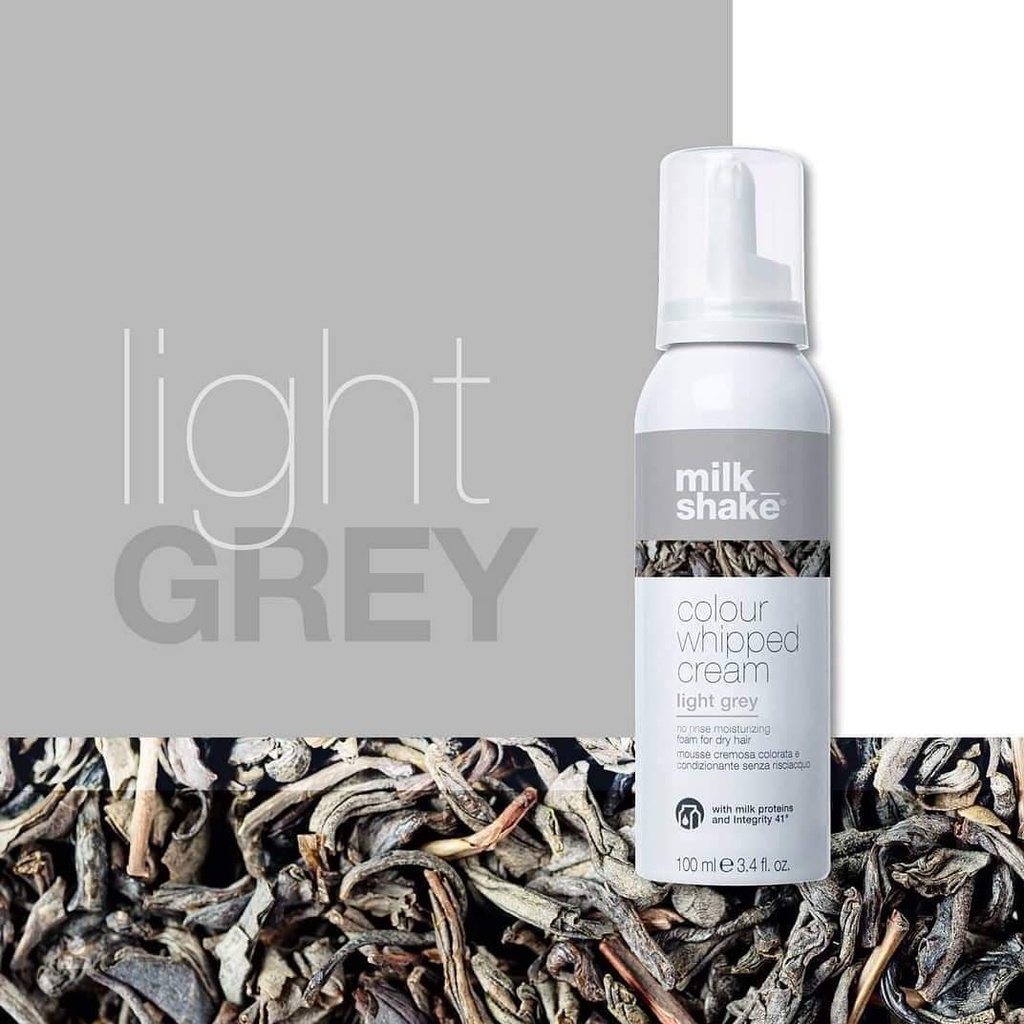 milk_shake LIGHT GREY Colour Whipped Cream, 100 ml