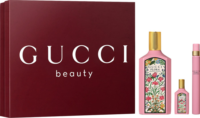 Gucci Flora intense for Women Trio Gift Set nn