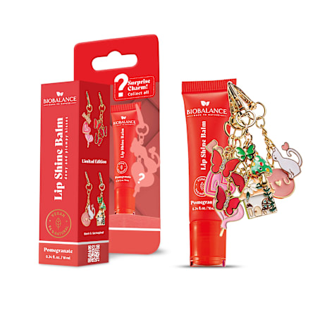 BIOBALANCE Lip Shine Balm Pomegranate 10ml
