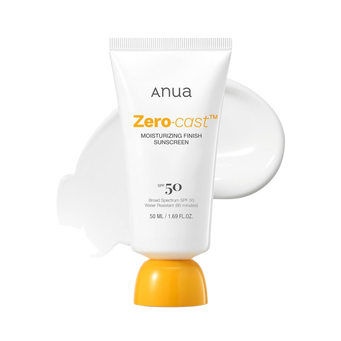 Anua Zero-Cast Moisturizing Finish Sunscreen SPF 50+ PA++++ - 50ml