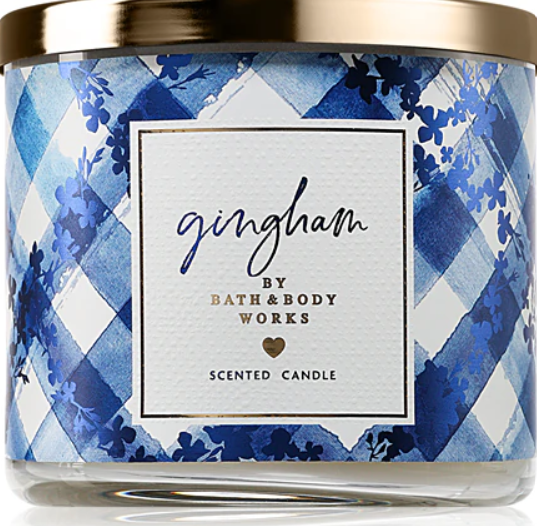 Bath & Body Works Gingham  Candle