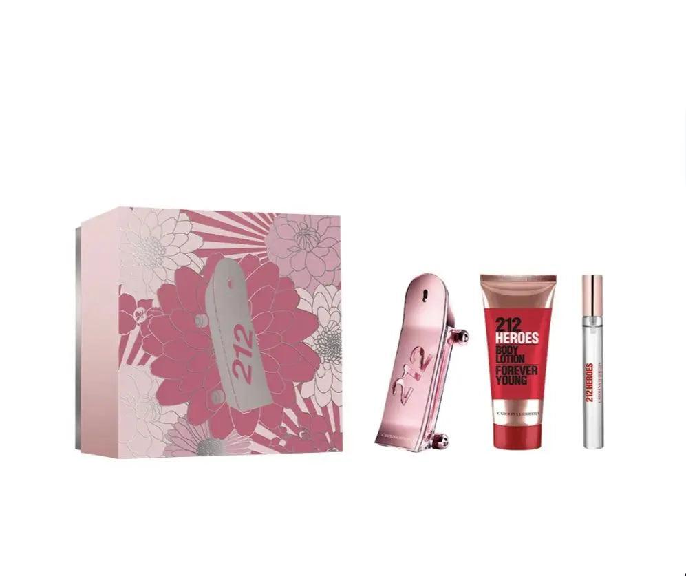 Carolina Herrera 212 Heroes Eau de Parfum 3 Piece Gift Set for Women