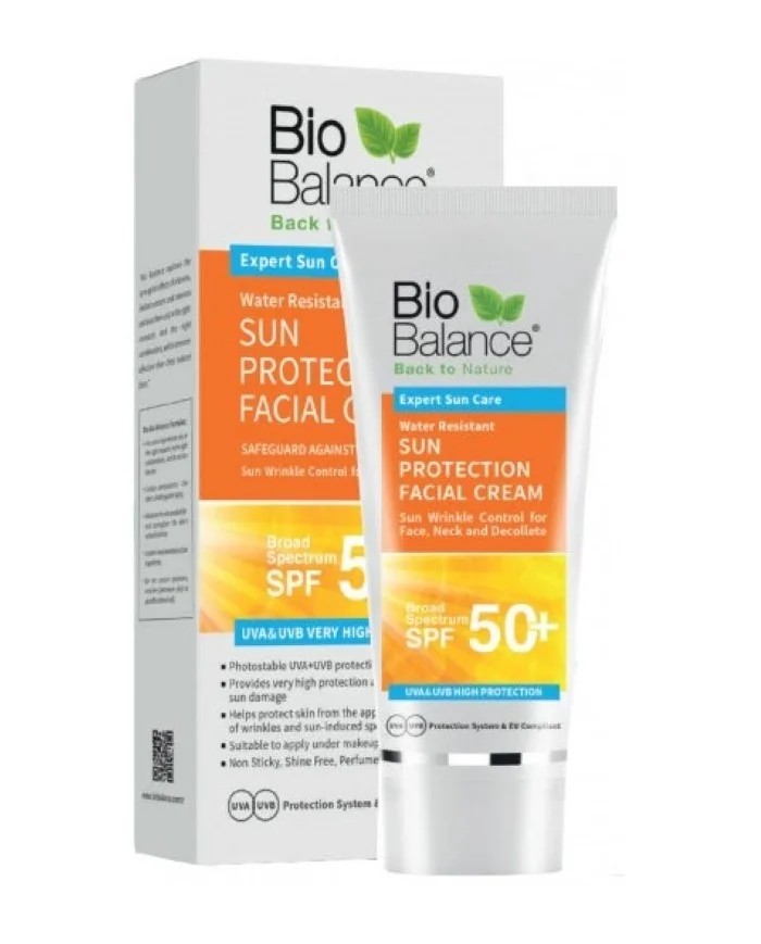 BIOBALANCE SUN PROTECTION FACIAL CREAM 75 ML