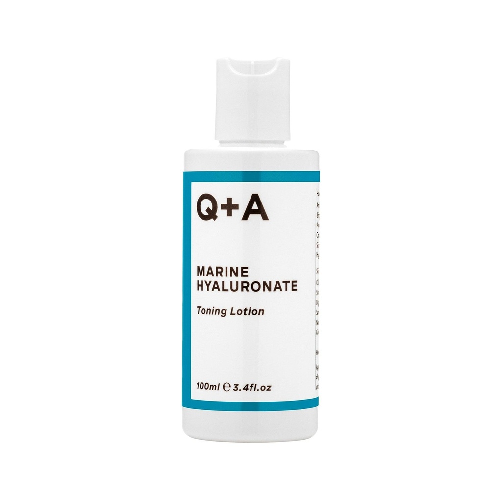 Q+A. marine hyaluronate toning lotion
