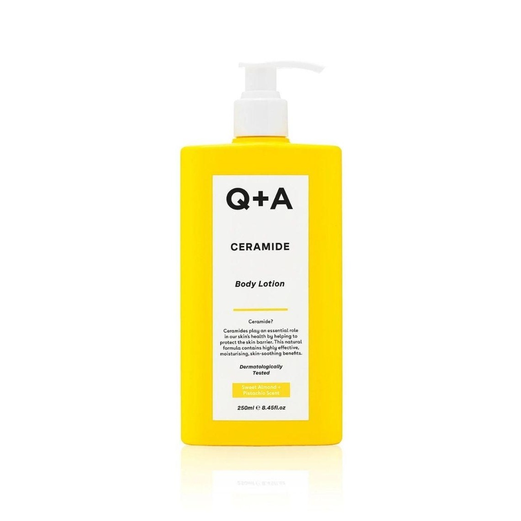 Q+A ceramide body lotion