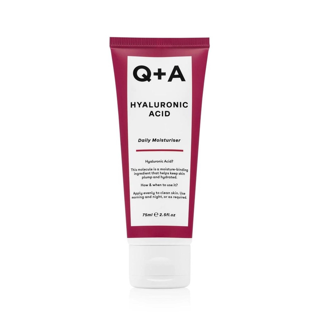 Q+A hyaluronic acid daily moisturuiser