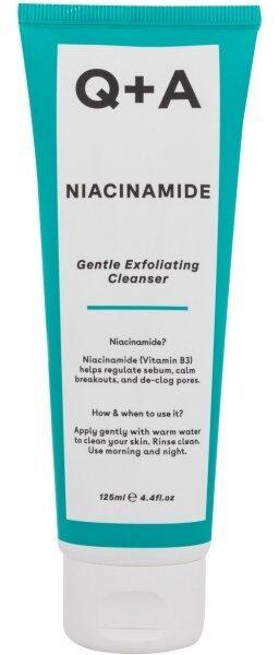 Q+A niacinamide cleanser