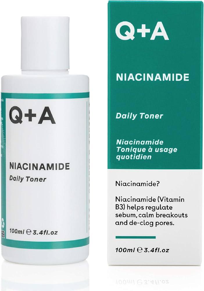 Q+A niacinamide toner