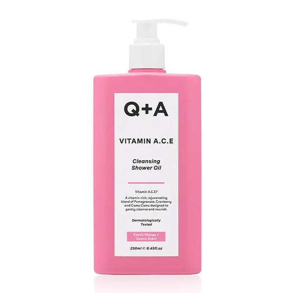 Q+A. Vitamin A.C.E Cleansing Shower Oil