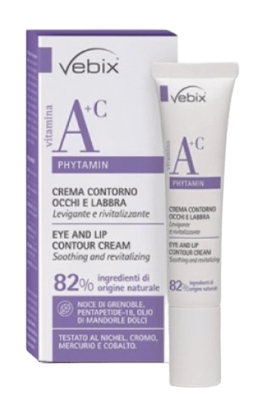 Vebix Phytamin A+C Crema Contorno Labbra Occhi 15 Ml