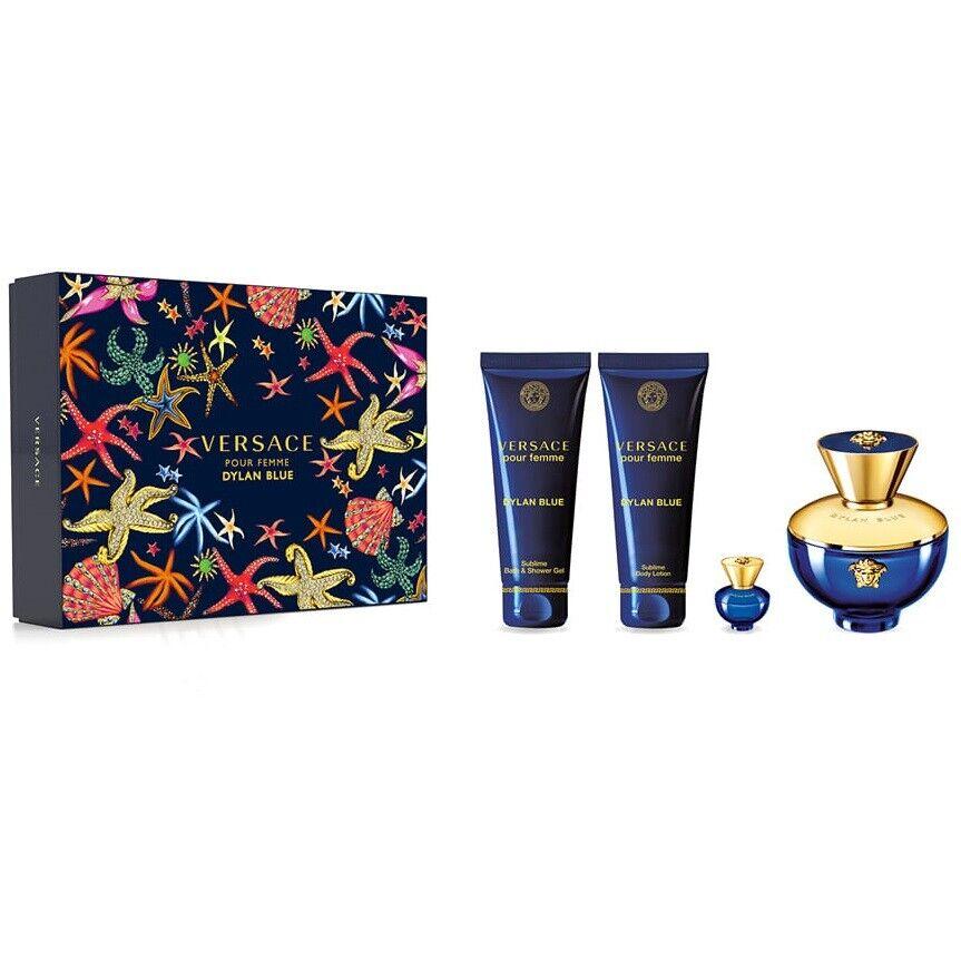 VERSACEDYLAN BLUE P FEMME EDP100+BSG100ML+BL100ML+EDP5ML