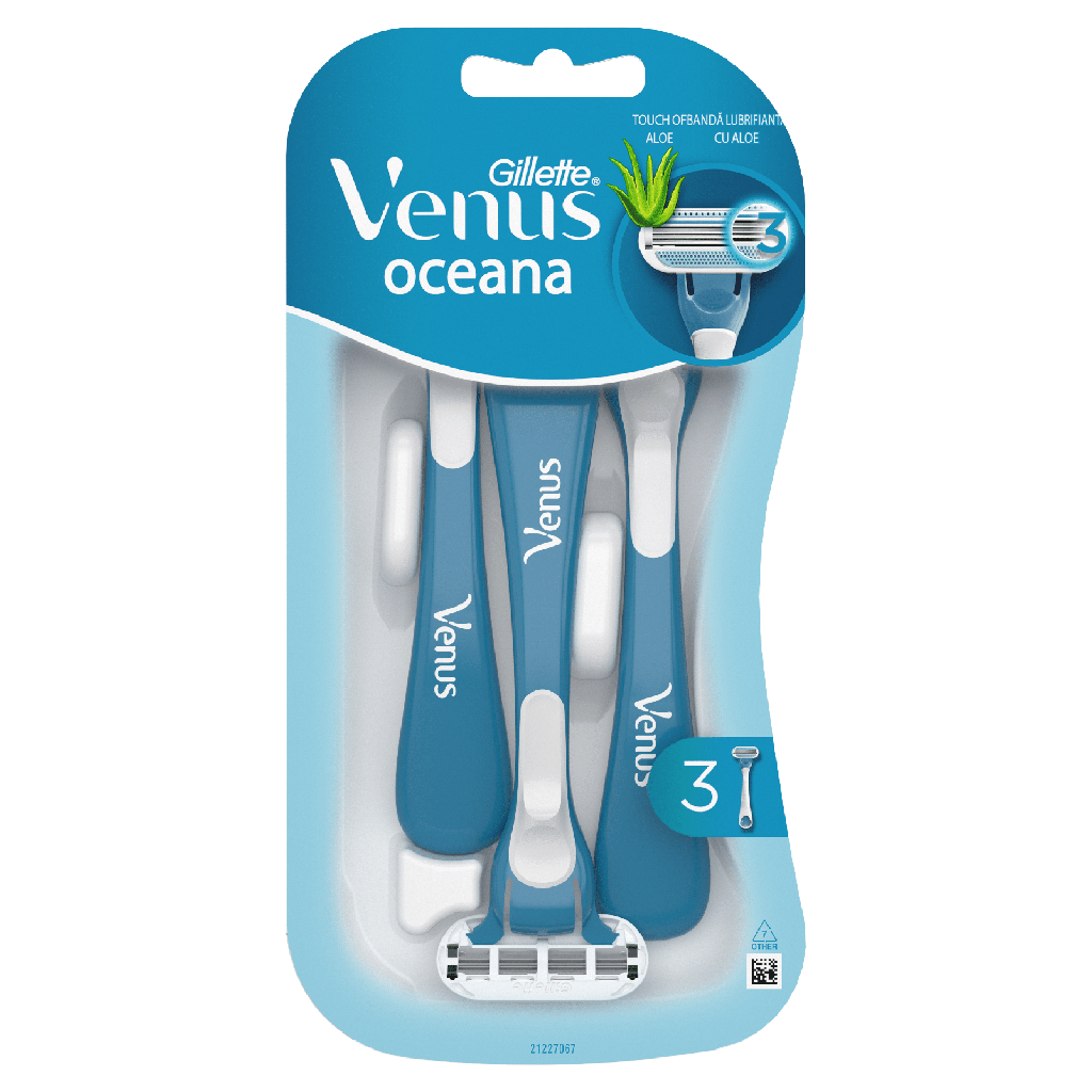 Gillite Venus 3 Razors Blue