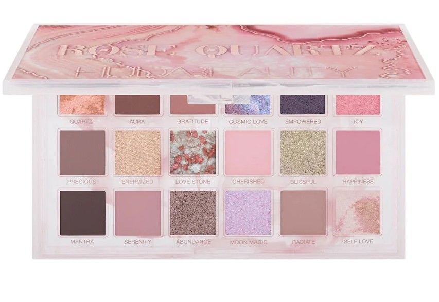 Huda Beauty Rose Quartz 18 Eyeshadow Palette