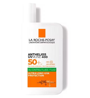la roche posay 50spf anthelios للبشرة الدهنية