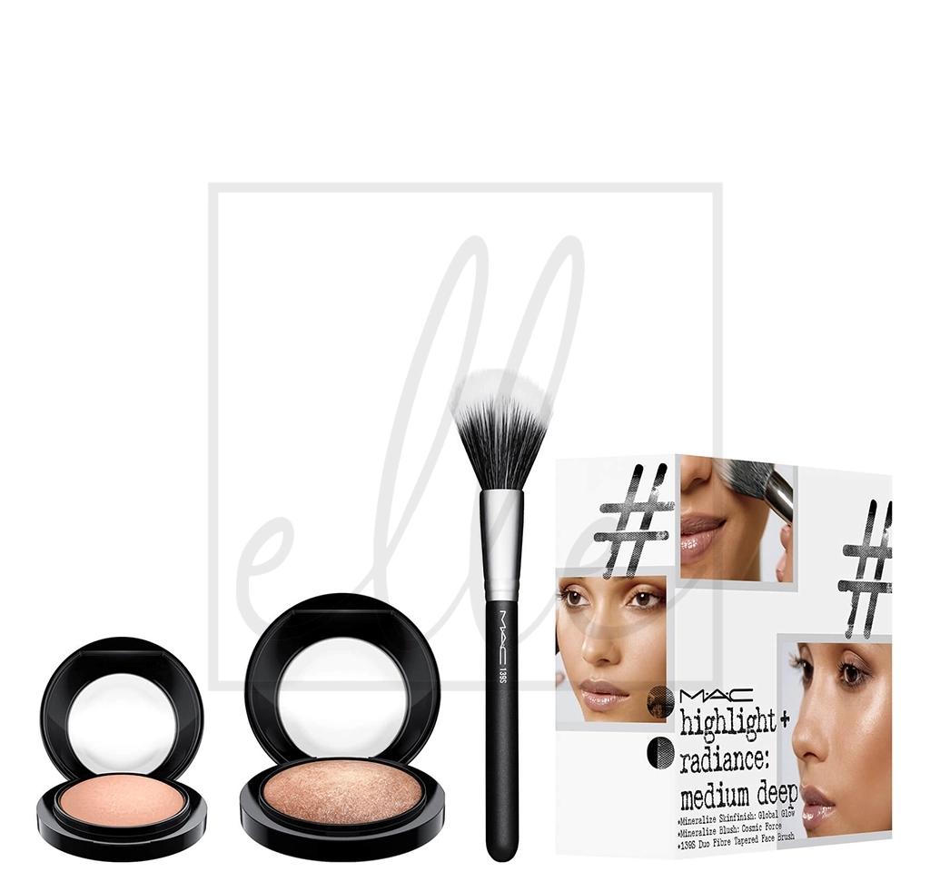 Mac Highlight and radiance exclusive kit