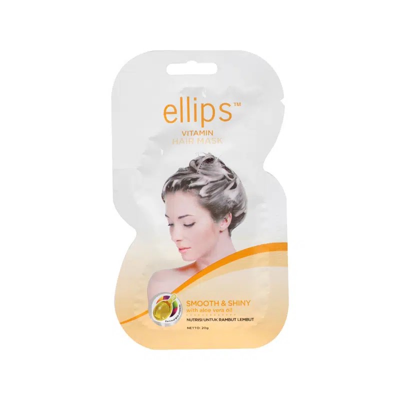 smooth&shiny hair mask with aloe vera oil