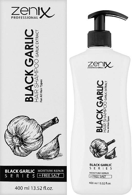 Zenix black garlic hair shampoo 400ml