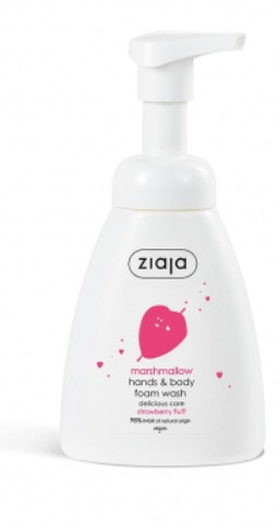 ziaja marshmallow foam wash
