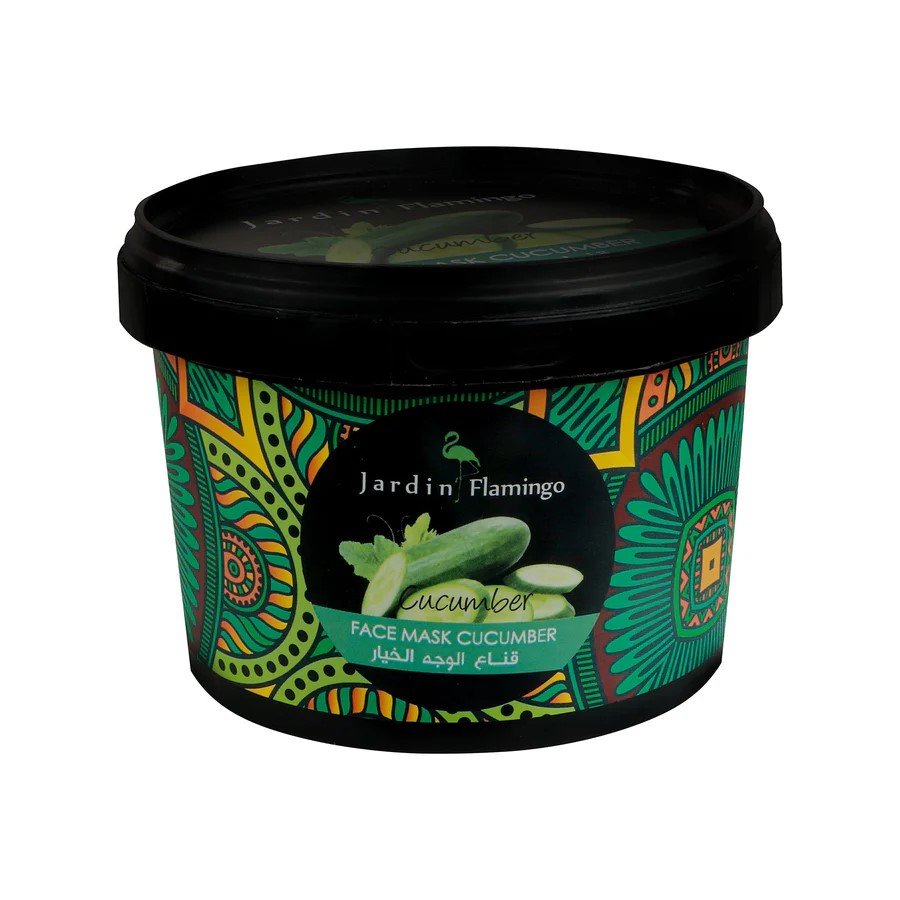 قناع وجه جاردن خيار JARDIN FLAMINGO FACE MASK 400G