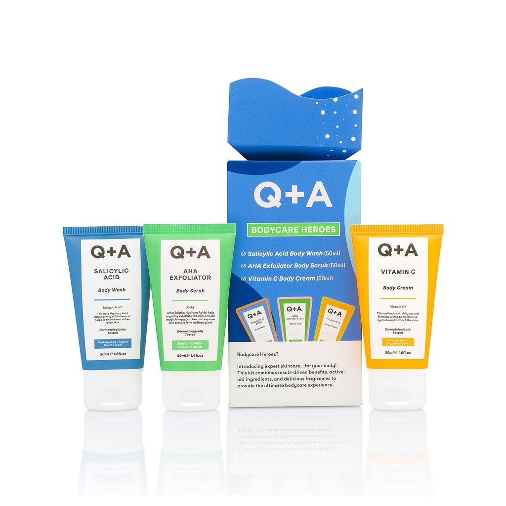 Q+A bodycare heroes