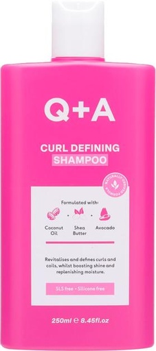 Q+A curl defining shamp250ml