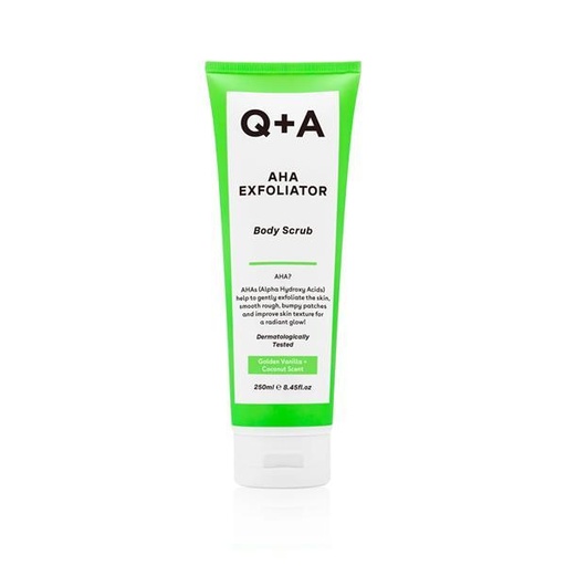 Q+A . aha exfoliator