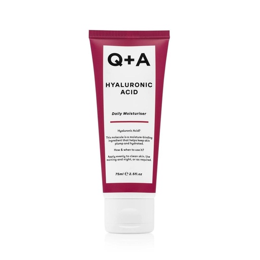 Q+A hyaluronic acid daily moisturuiser