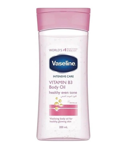 [8487] Vaseline Vitamin B3 Body Oil 200Ml