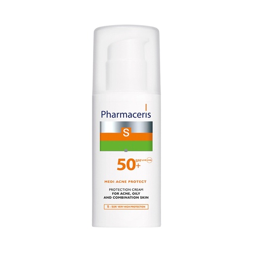 واقي شمس pharmaceris acne oily &cambination skin