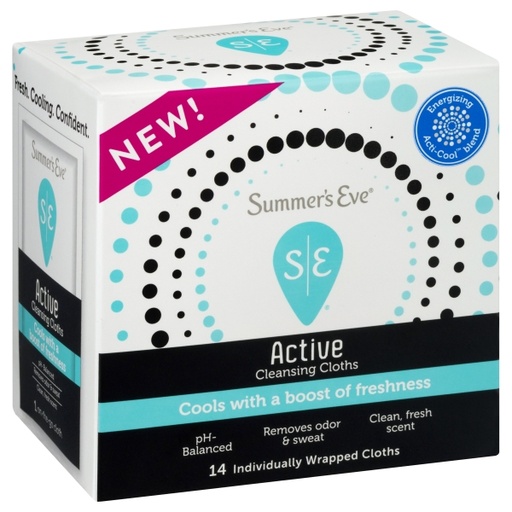 محارم تنظيف للمناطق الحساسة 16قطعةactive