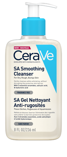 cerae sa smoothing cleaser 236m