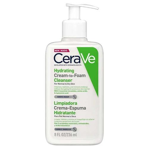 cerave hydrating cream to foam 236ml