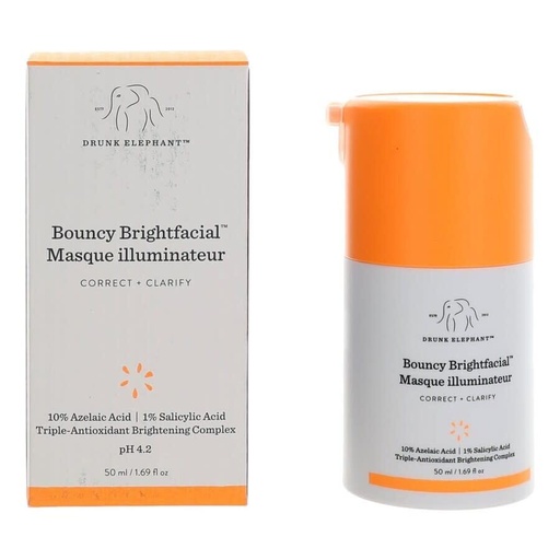 Drunk Elephant Bouncy Brightfacial Leave-On Face Mask
