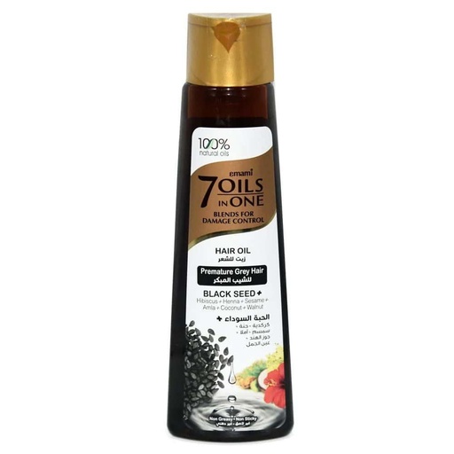 emami 7 زيوت في زيت واحد للشيب المبكر