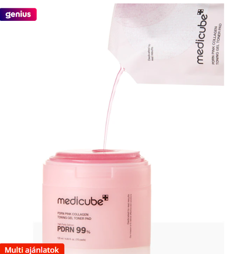 medicube pdrn pink collagen pad