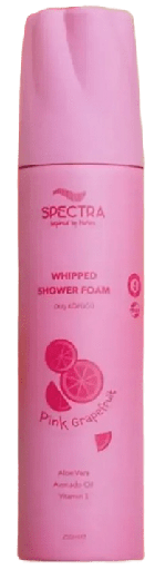 spectra shower foam pink
