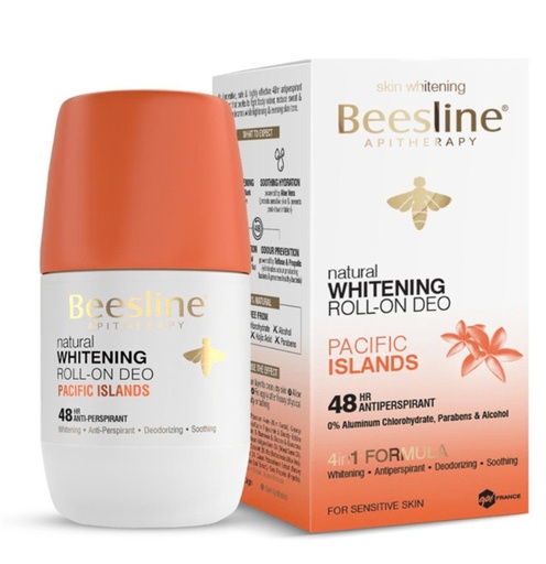 مزيل الرائحة رول اون لتفتيح البشرة من بيزلين - جزر الباسيفيك