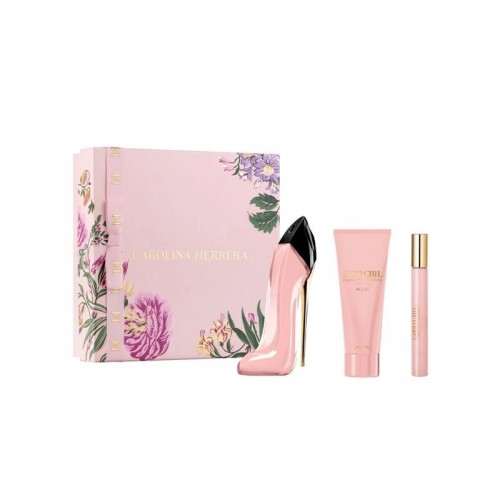 Good Girl Blush EDP 80Ml + EDP 10Ml + Body Lotion 100Ml Gift Set For Women