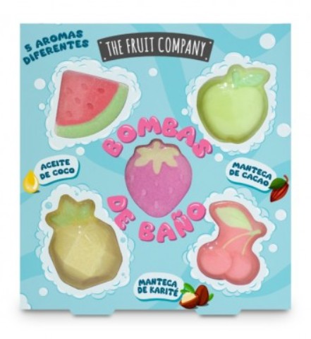 The Fruit Company -bombas de bano