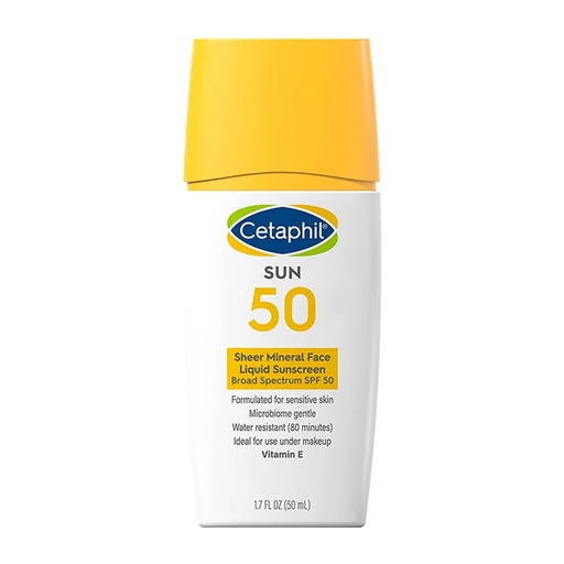 Cetaphil  Liquid Sunscreen For Face Spf 50, 10 Ml