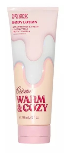 Pink body lotion warm & cozy 236ml